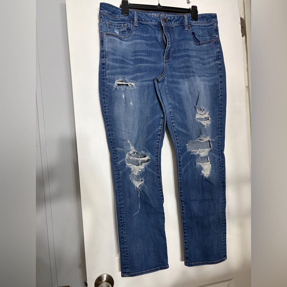 American Eagle Outfitters Ladies Jeans Super Stretch X Skinny Leg Size 16